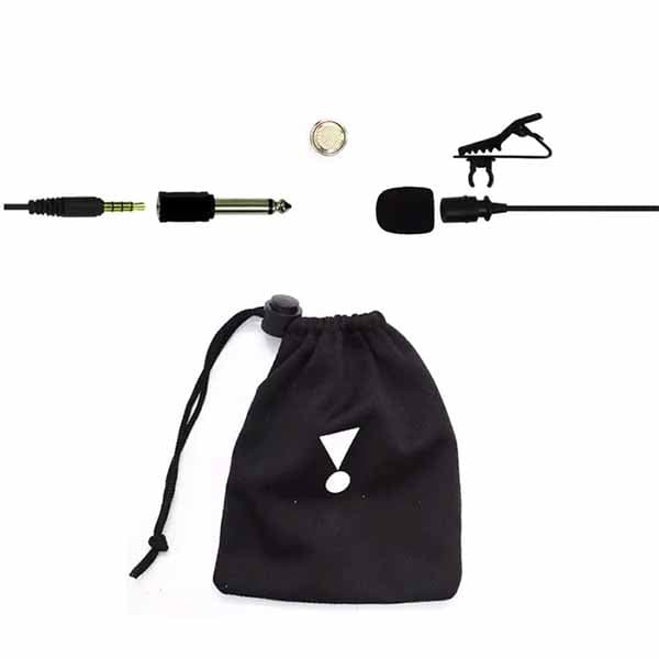 JBL Commercial CSLM30B Omnidirectional Lavalier Microphone - 2