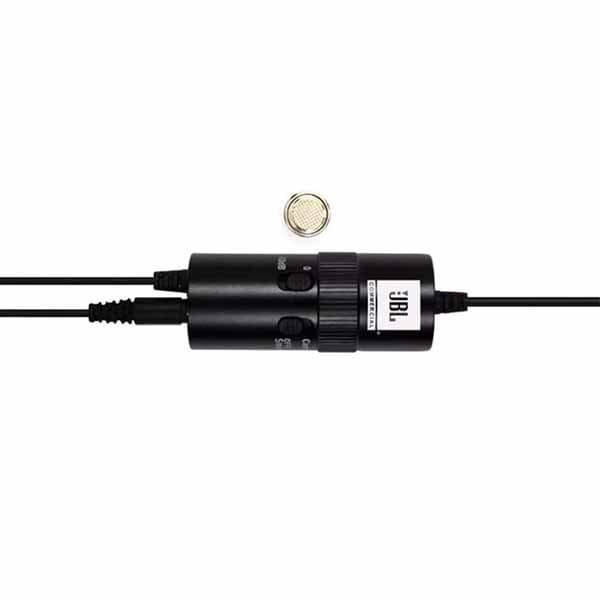 JBL Commercial CSLM30B Omnidirectional Lavalier Microphone - 1