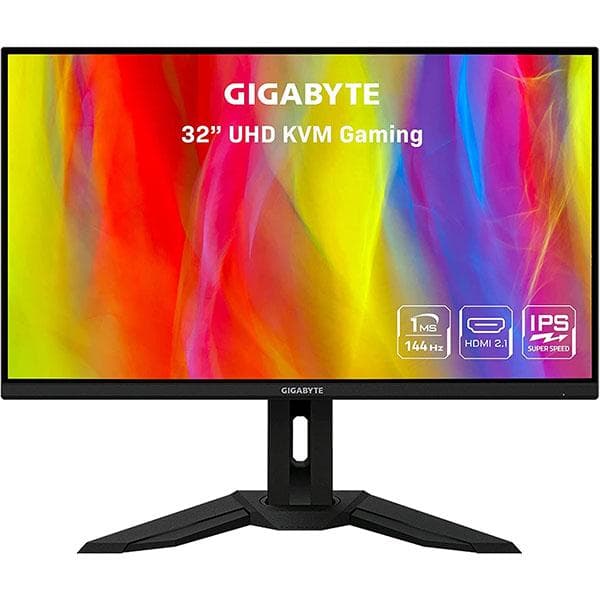 GIGABYTE M32U 32" 144Hz 4K Free Sync Compatible Gaming Monitor - 1