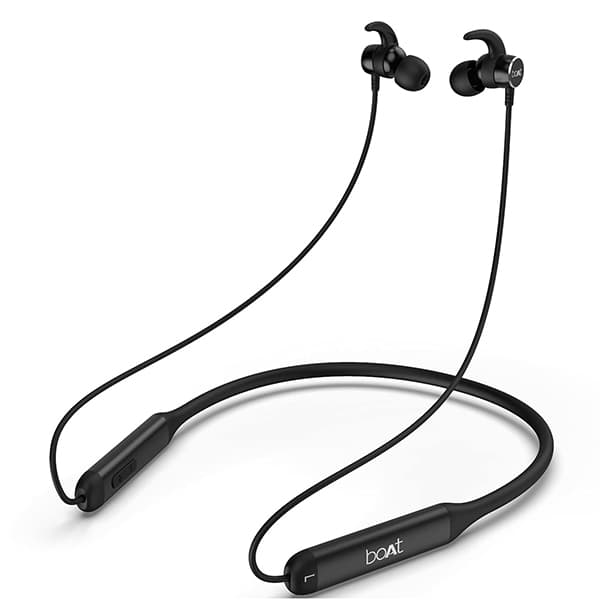 boAt Rockerz 330 Bluetooth Wireless in Ear Earphones with Mic (Active Black) - 1