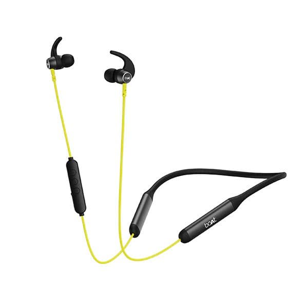 boAt Rockerz 330 Pro Wireless Earphone (Yellow) - 1
