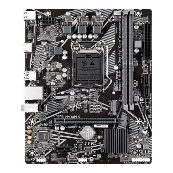 Gigabyte H470M K Intel Motherboard - 3