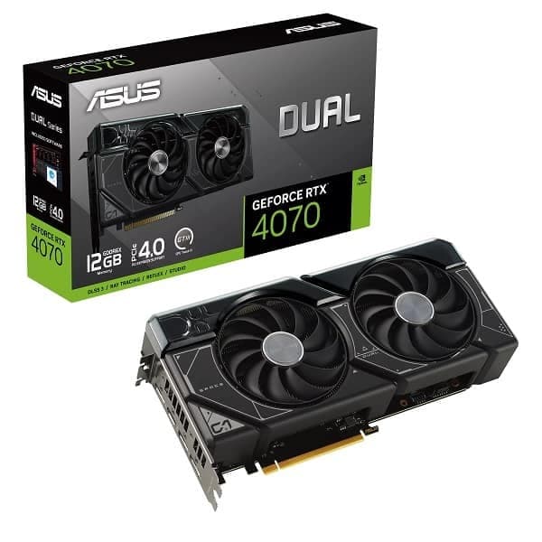 Asus Dual RTX 4070 12GB GDDR6X Graphic Card