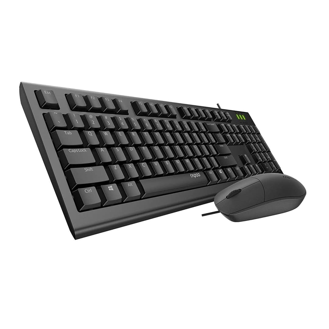Rapoo X125S Wired Keyboard and Mouse Combo