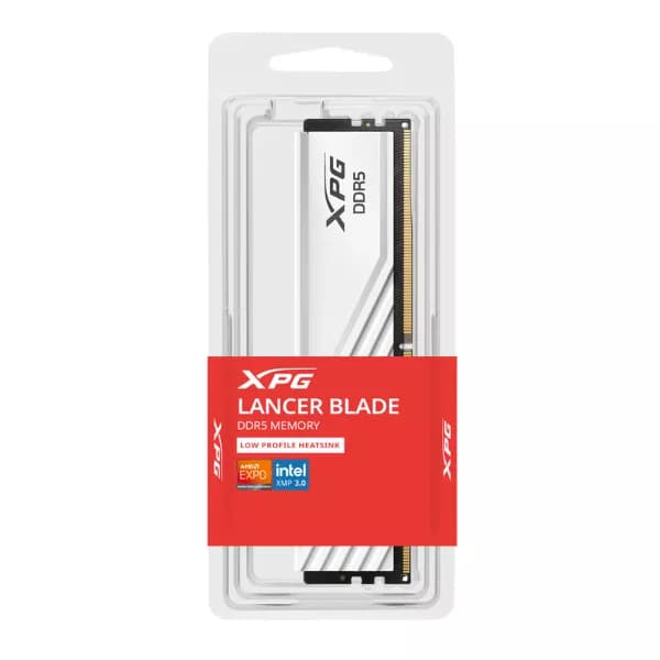 ADATA XPG Lancer Blade 16GB (1 X 16GB) DDR5 6000MHz CL30 RAM (White) (AX5U6000C3016G-SLABWH) - 3