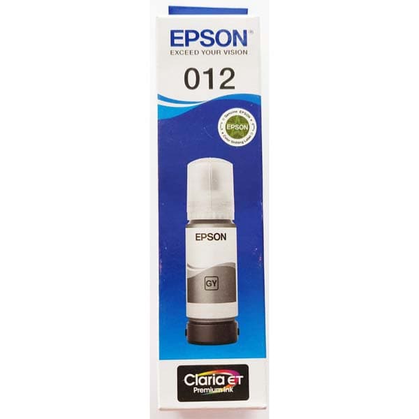 Epson 012 70ML Ink Bottle (Grey) - 1