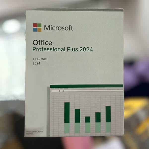 MICROSOFT Office Professional Plus 2024 - One-time purchase for 1 PC/MAC - Lifetime License - Key Inside - NO DISC -EMAIL DELIVERY - 1